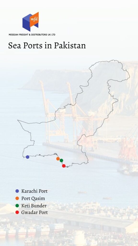 Container/Cargo Shipping From Pakistan To The UK Messiah